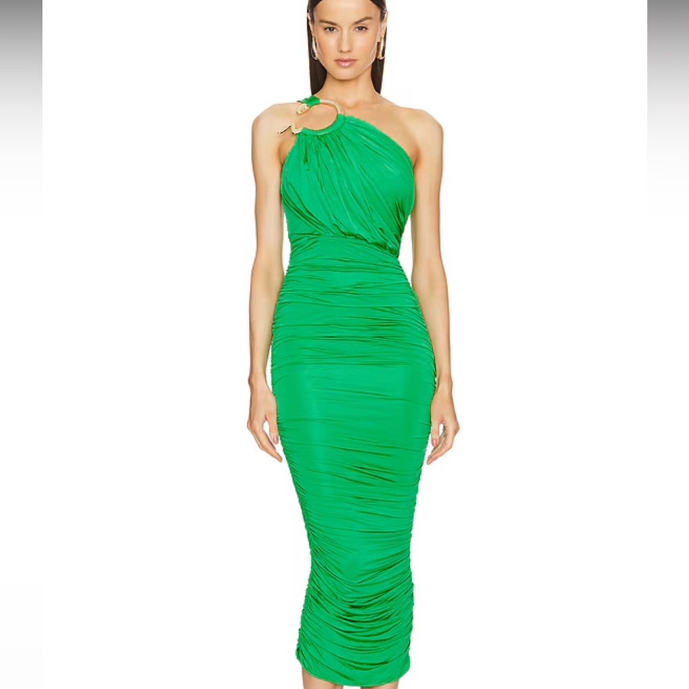 Elegant Green Women's Dress Michael Costello